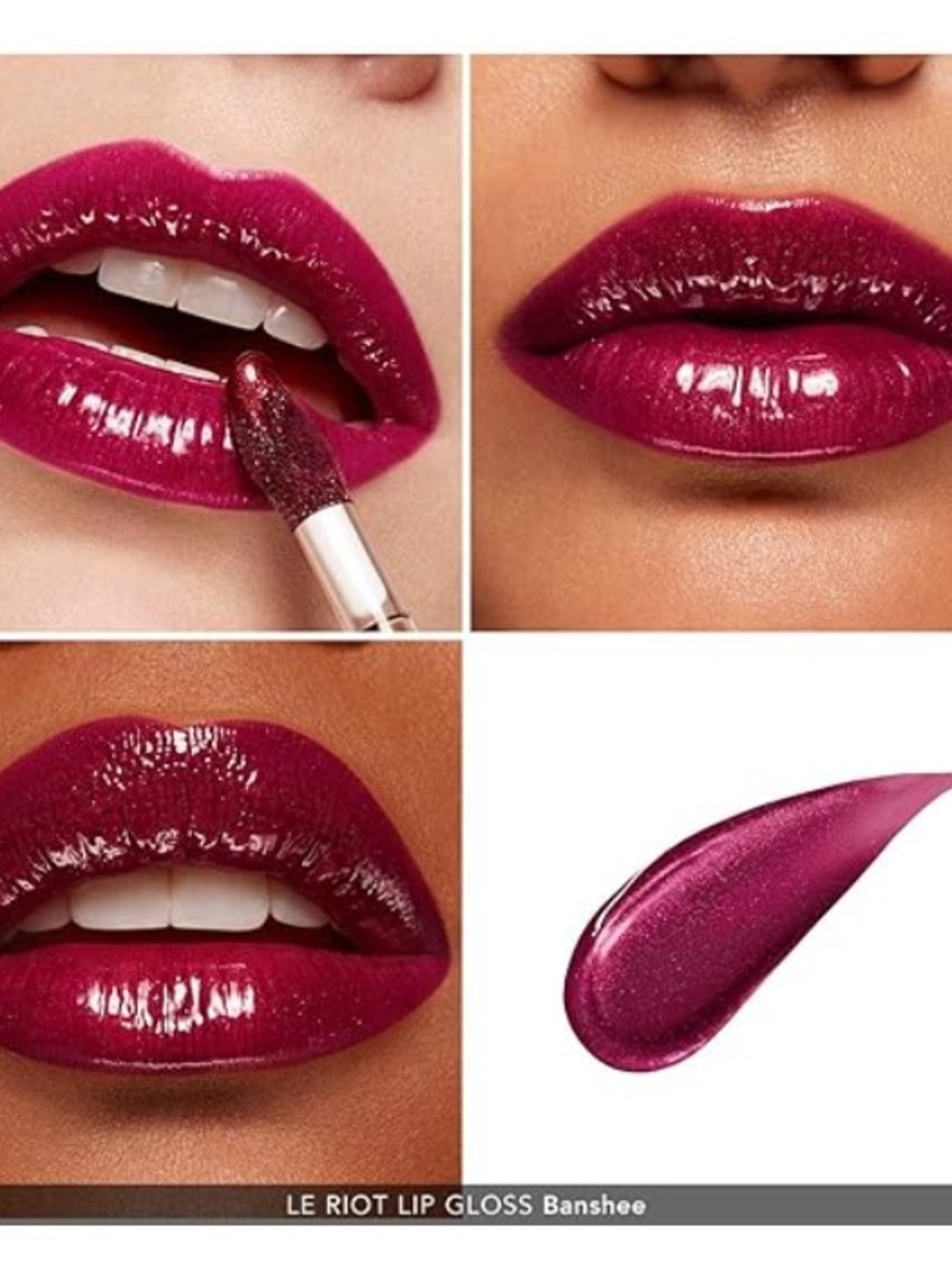 HAUS LABORATORIES LE RIOT LIP GLOSS - BANSHEE